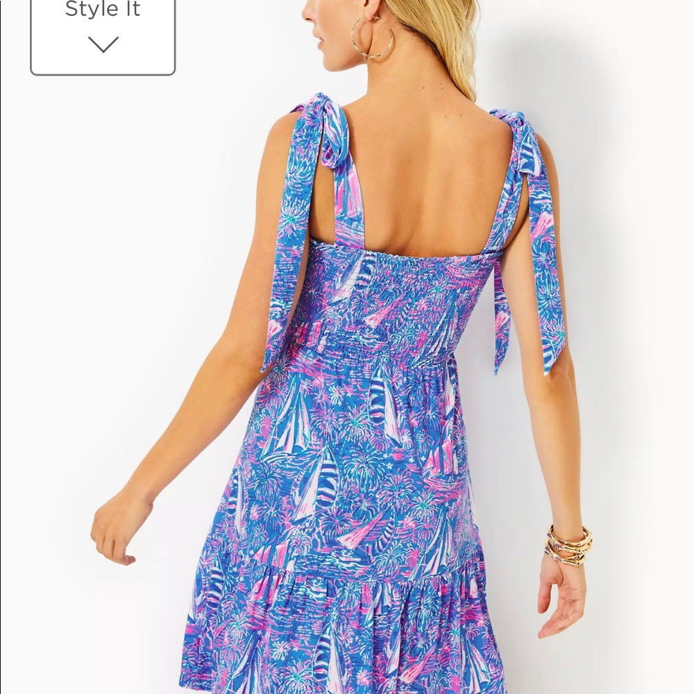 Lilly Pulitzer smocked Kailua dress - new with tags